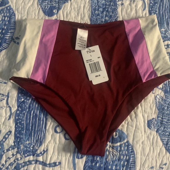 NWT L*Space Womens Bikini Bottom Portia Girl Classic - Picture 4 of 16